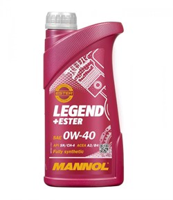 Mannol Legend Ester 7901 0W40 Масло моторное синтетическое  1л - фото 203081
