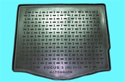 Коврик багажника  полимерный  FORD Focus 3 хэтчбек  16- - фото 211930