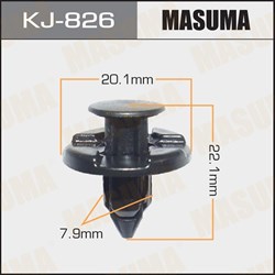 Masuma Kj-826 Клипса - фото 221541