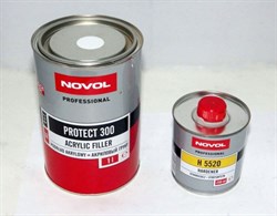 Novol Pr 310 Hs 4+1 Грунт серый с отвердителем  1л+0.25л   37111/35822 - фото 364278