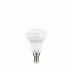 General Lighting R50 Лампа светодиодная  E14, 7W,2700K,520Lm   648500 - фото 395119
