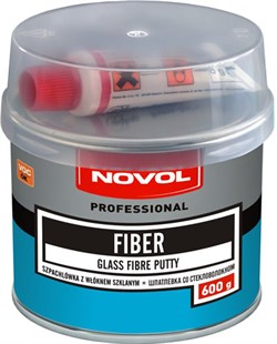 Novol 1222 Fiber Шпатлевка со стекловолокном  0.6кг - фото 416413