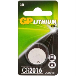 Gp Cr2016-bc5 Батарейка литиевая  1шт. - фото 427179