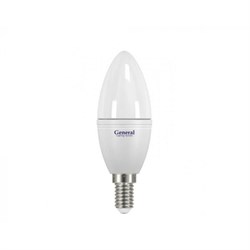 General Lighting Cf Лампа светодиодная  E14, 8W, 4500K, 640Lm   638300 - фото 430928