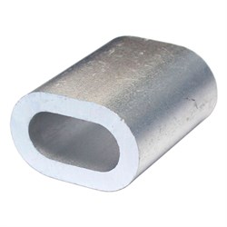Зажим для стальных канатов алюминиевый  D=5мм - фото 432027
