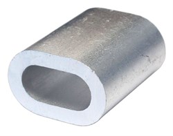 Зажим для стальных канатов алюминиевый  D=10мм - фото 432195