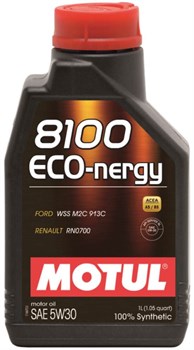 Motul 8100 Eco-energy 5W30 Масло моторное синтетическое  1л   101024 - фото 447959