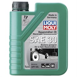 Liqui Moly SAE30 Масло для газонокосилок минеральное 4-х тактное 1л   3991 - фото 448020