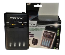 Зарядное устройство Robiton S100  4xAA или AAA - фото 448941