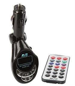 Avs F508 MP3-плеер в прикуриватель  ЖК дисплей,пульт - фото 450178