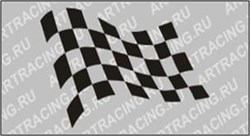 Арт Рейсинг 3-108/175 Финишный флаг  400x200мм - фото 450535