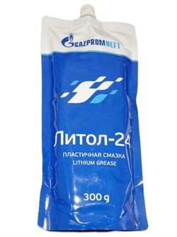 Gazpromneft Литол-24 Смазка универсальная пластичная  дой-пак, 300г   2389907067 - фото 450836