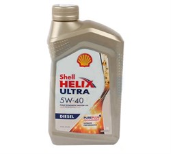 Shell Helix Ultra Diesel 5W40 Масло моторное синтетическое  1л   550040552 - фото 450895