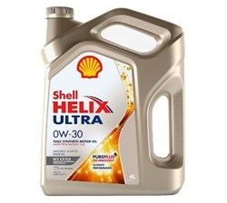 Shell Helix Ultra Ect C2/c3 0W30 Масло моторное синтетическое  4л   550042353 - фото 450902