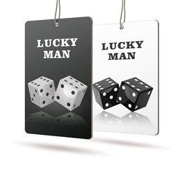Avs Gs-037 New Age Освежитель салона картонный  lucky man - фото 450995