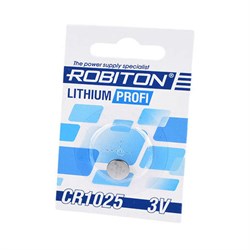 Robiton Profi R-cr1025-bl1 Батарейка литиевая  1шт. - фото 451103