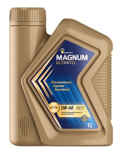Роснефть Magnum Ultratec 5W40 Масло моторное синтетическое  1л   40815432 - фото 451383