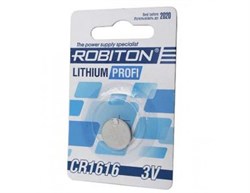 Robiton Profi Cr1616 Батарейка литиевая  3V   1шт. - фото 451853