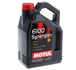 Motul 6100 Synergie+/syn-nergy 5W30 Масло моторное синтетич.  4л   106572 - фото 451993