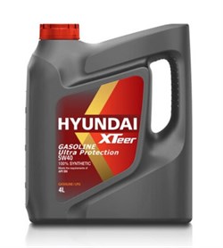 Hyundai Xteer Gasoline Ultra Protection Масло моторное 5W-40  4л   1041126 - фото 453947