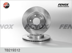 Fenox Диск тормозной передний  к-т 2шт   tb219312 - фото 454288