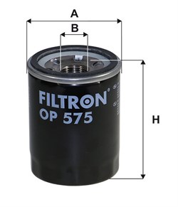 Filtron Фильтр масляный HONDA  op575 - фото 455299