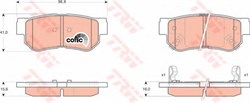 Sangsin Колодки тормозные задние  sp1117 - фото 455433