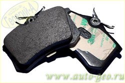 Sangsin Колодки тормозные задние AUDI, VAG, PSA  sp1391 - фото 455557