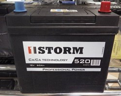 Storm Power Asia АКБ залитая обратной полярности 60Ah - фото 455666