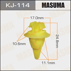 Masuma Kj-114 Клипса  1446B - фото 455797