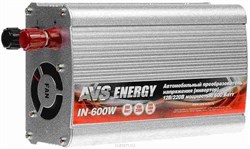 Avs In-600w Преобразователь напряжения от прикур. 600W  12V->220V - фото 488034