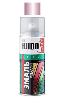 Kudo Ku-1057 Краска аэрозольная металлик фиолетовая  520мл - фото 489726