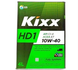 Kixx Hd1 10W40 Масло моторное синтетическое  4л   l206144te1 - фото 489857