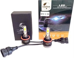 Led Headlight Mini 2 Лампа диод. H8  2шт,9-32V,6000K,6000Lm,радиат.   h8-mini-2 - фото 490021