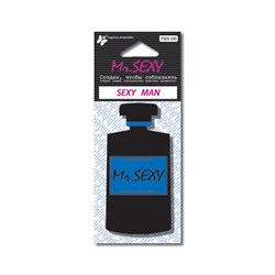Освежитель салона картонный Mr.Sexy  sexy man   psex-190 - фото 491637