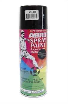 Abro Sph-202 Краска аэрозольная термостойкая  425°C  черная  473 мл - фото 491796