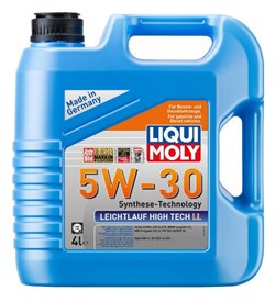 Liqui Moly Leichtlauf High Tech Ll 5W30 Масло моторное синтетич. 4л   39006 - фото 491800