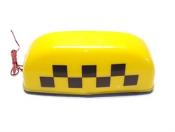 Taxi Световое табло на магните  желтое  эконом - фото 491858