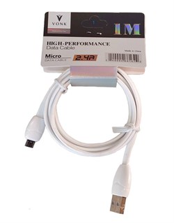 Vonk Кабель USB - micro USB  2.4A - фото 491908