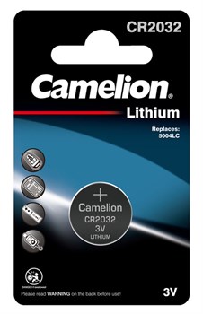 Camelion Cr2032 Батарейка  1шт. - фото 494432