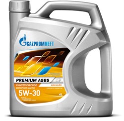 Gazpromneft Premium A5/b5 5W30 Масло моторное синтетическое  4л   253142585 - фото 496106