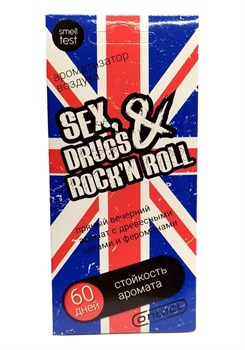 Освежитель салона картонный SEX, DRUGS & ROCK 'n' ROLL - фото 496107