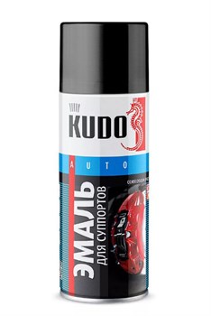 Kudo Ku-5214 Краска аэрозольная для суппортов черная  520мл - фото 496241