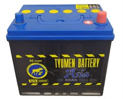 Tyumen Battery Asia АКБ залитая обратной полярности 60Ah - фото 496270