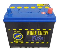 Tyumen Battery Asia АКБ залитая обратной полярности 65Ah - фото 496272