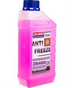 Zalmer Zr4000 Антифриз фиолетовый G13  -40°C   1кг - фото 502800