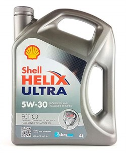 Shell Helix Ultra Ect C3 5W30 Масло моторное синтетическое  4л   550046363 - фото 502814