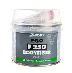 Body Fiber Шпатлевка со стекловолокном  250г - фото 502890