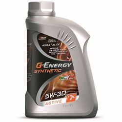G-energy Synthetic Active 5W30 Масло моторное синтетическое  1л   253142404 - фото 504903