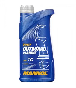 Mannol Outboard Marine Масло моторное п/с 2-х тактное  1л  лодочное   7207 - фото 507204